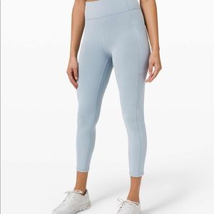 New Lululemon Invigorate Blue Legging 25” Size 8
